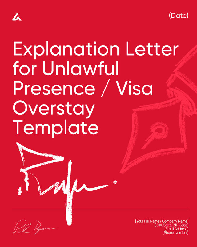 Explanation Letter for Visa Overstay: Sample & Writing Template