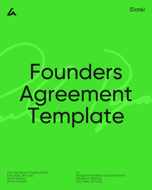 Founders’ Agreement Template