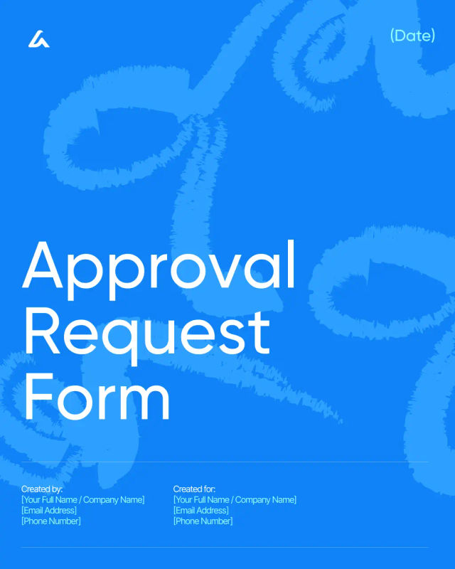 Approval Request Form Template