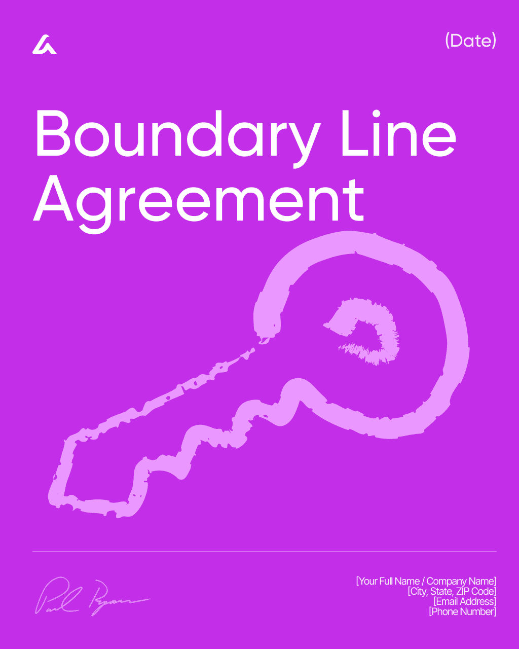 Boundary Line Agreement