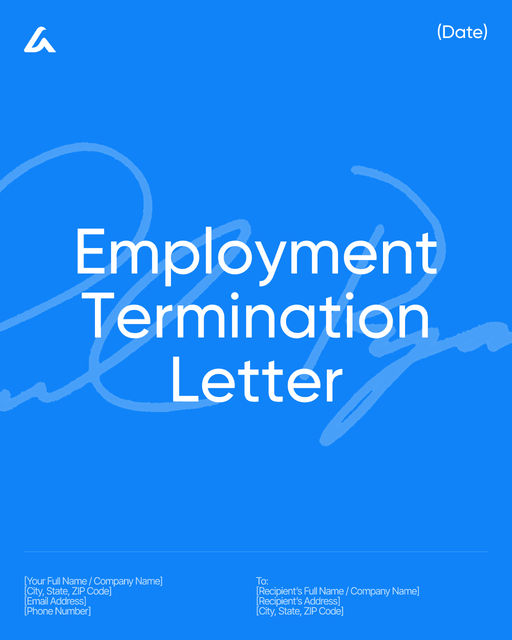 Employment Termination Letter