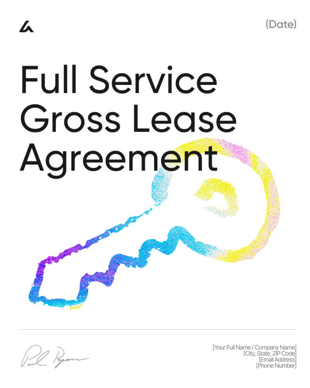 Full Service Gross Lease Agreement Template