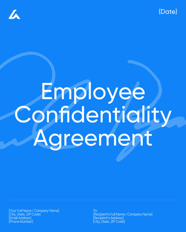 Employee Confidentiality Agreement: Trade Secrets & Data