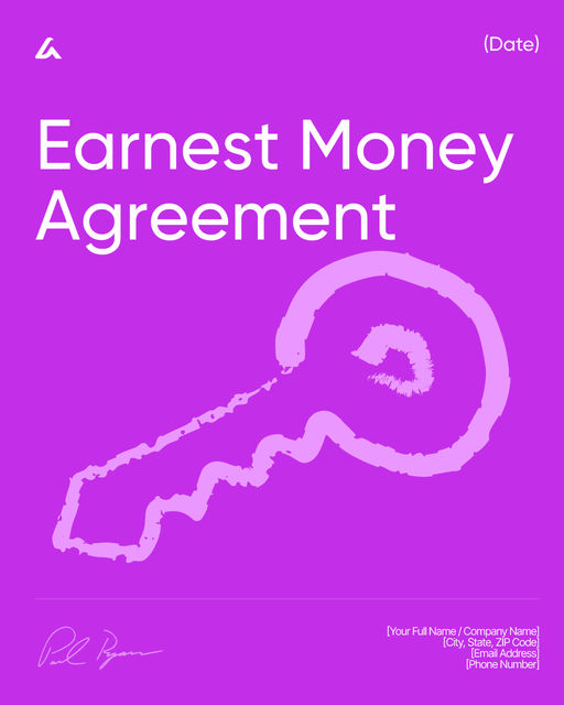 Earnest Money Agreement