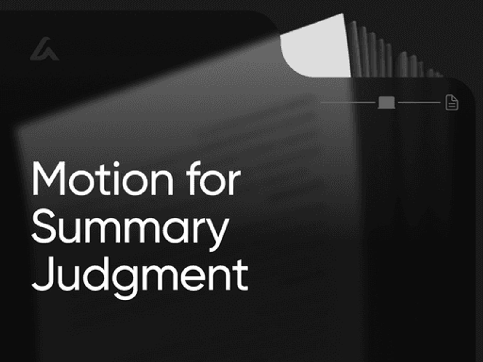 Motion for Summary Judgment