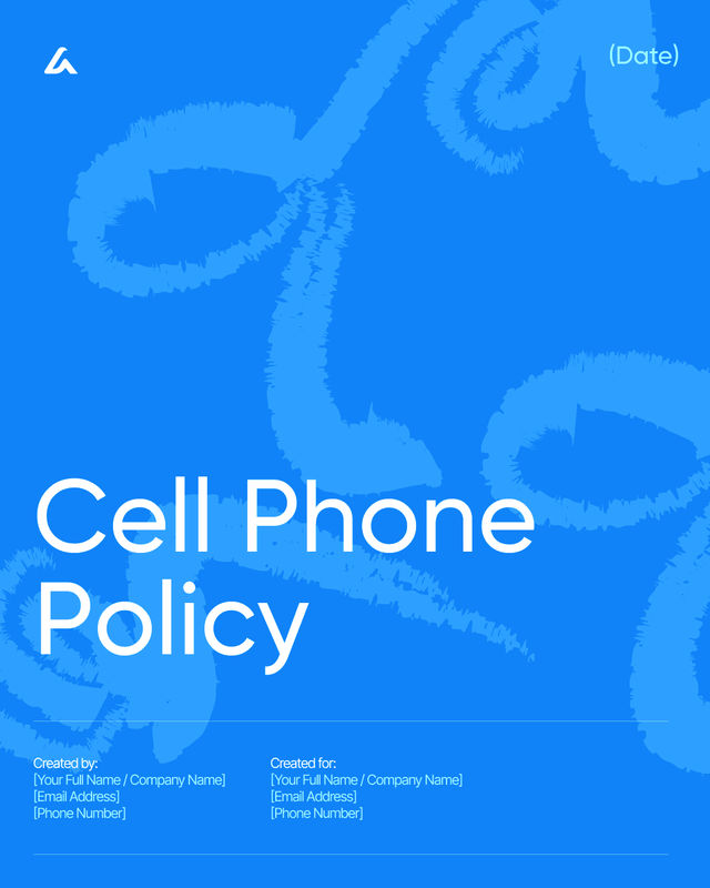 Cell Phone Policy Template: BYOD Rules, Security, Privacy & Use
