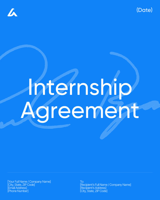 Internship Agreement Template: Duties, Pay & Confidentiality