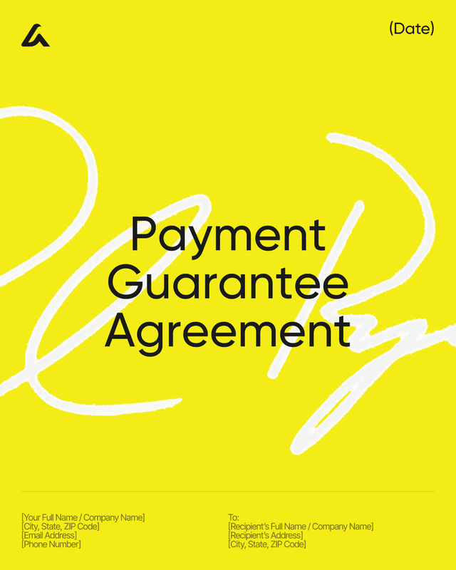Payment Guarantee Agreement Template: Duties, Terms & Risk