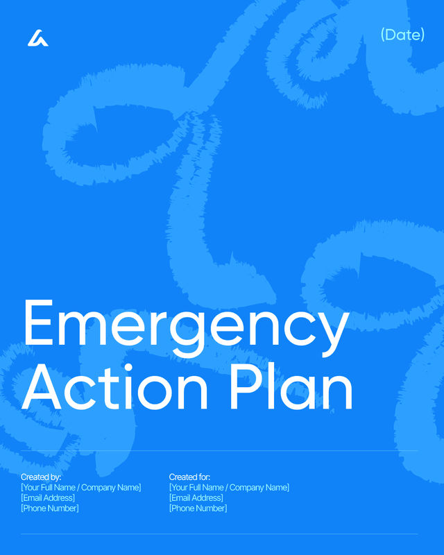 Emergency Action Plan Template: Evacuation, Roles & Contacts