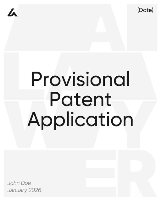 Provisional Patent Application
