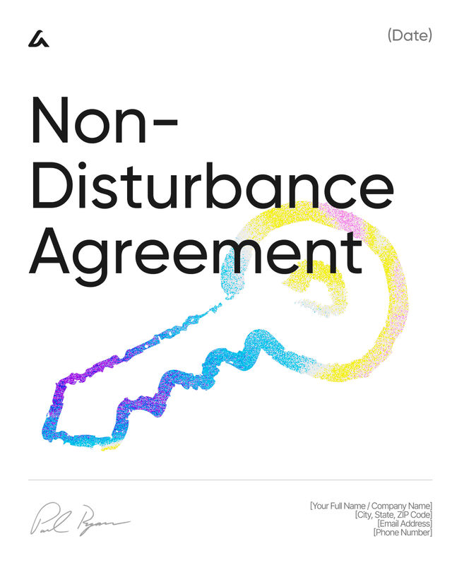 Non-Disturbance Agreement Template: Tenant Protection Terms