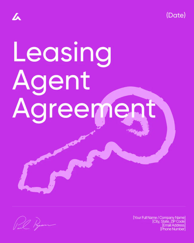 Leasing Agent Agreement Template