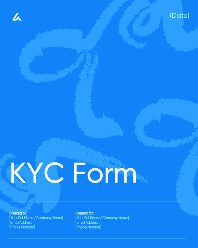 KYC Form Template: Customer Verification and Compliance