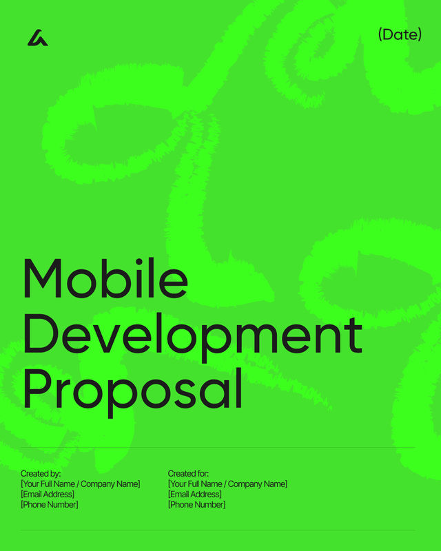 Mobile Development Proposal Template: Scope, Timeline & Costs