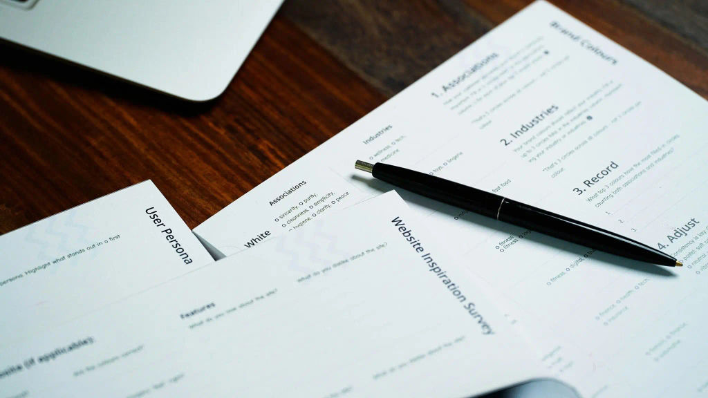 Paperwork and notes used to document a cease and desist dispute