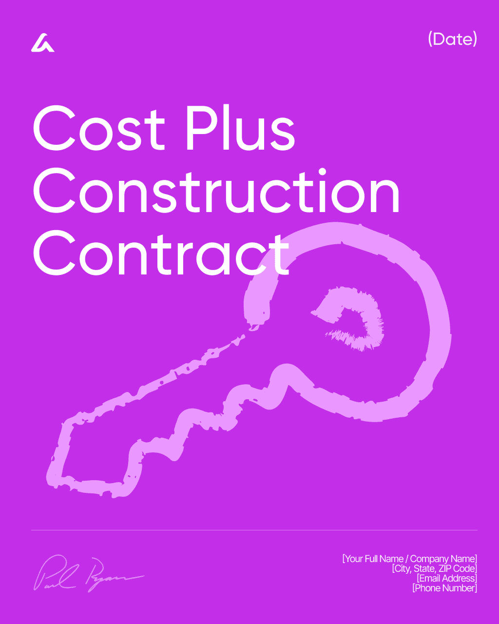 Cost Plus Construction Contract