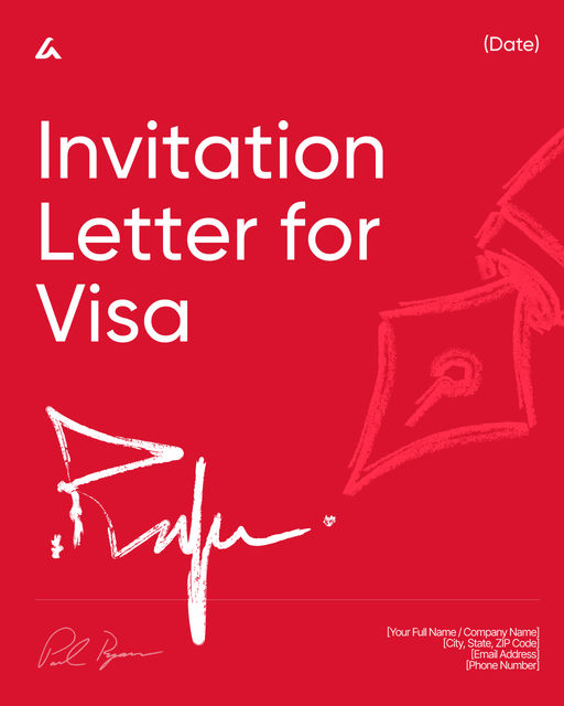 Invitation Letter for Visa