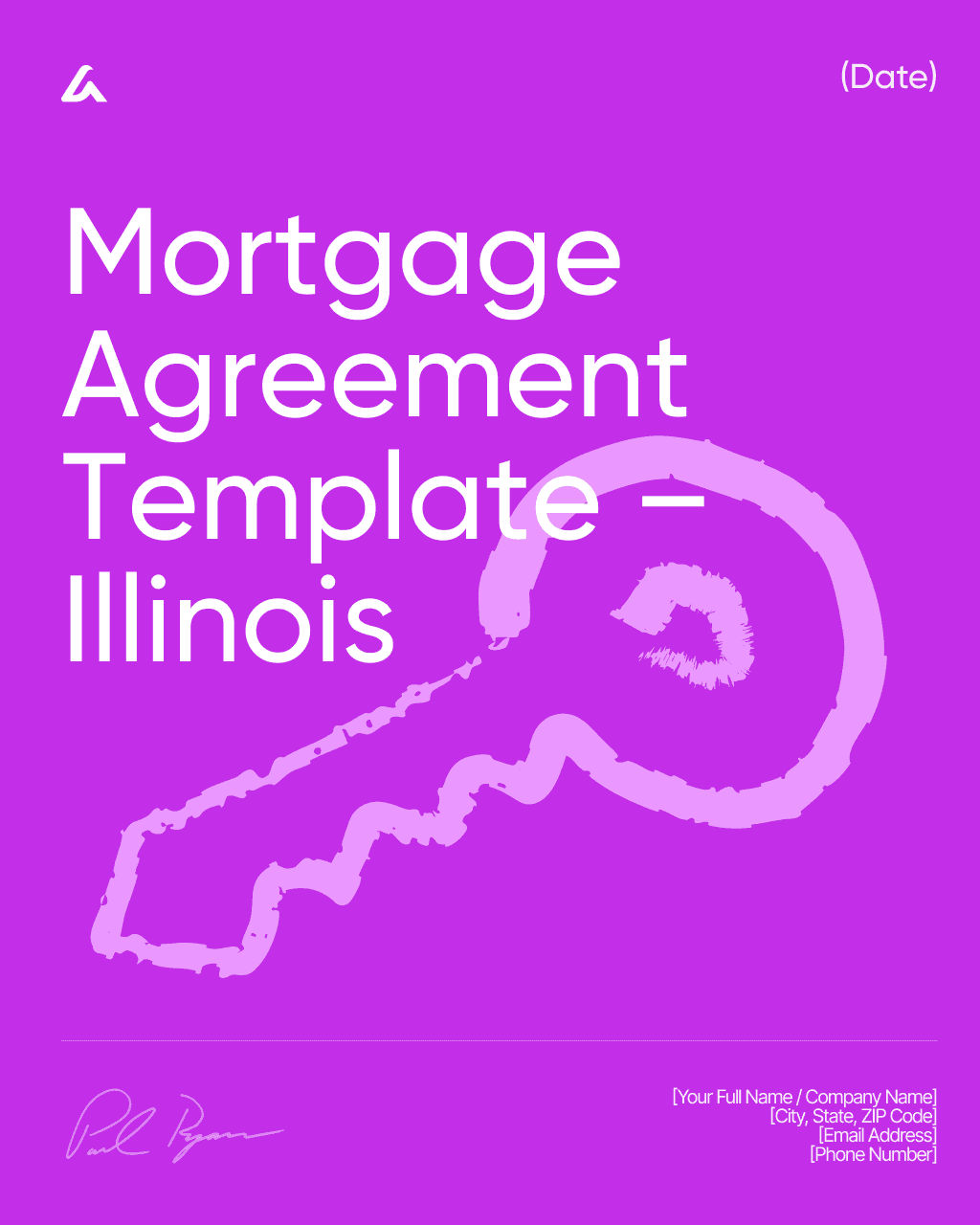 Mortgage Agreement Template – Illinois
