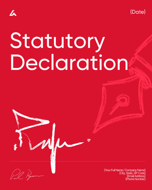 Statutory Declaration