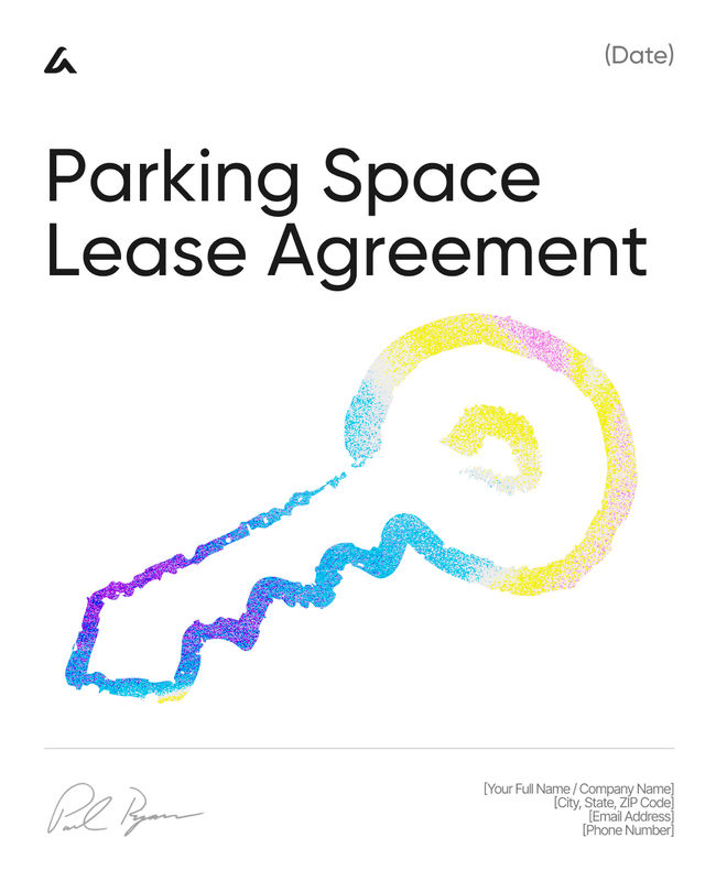 Parking Space Lease Agreement Template (2026, Free PDF + Word)