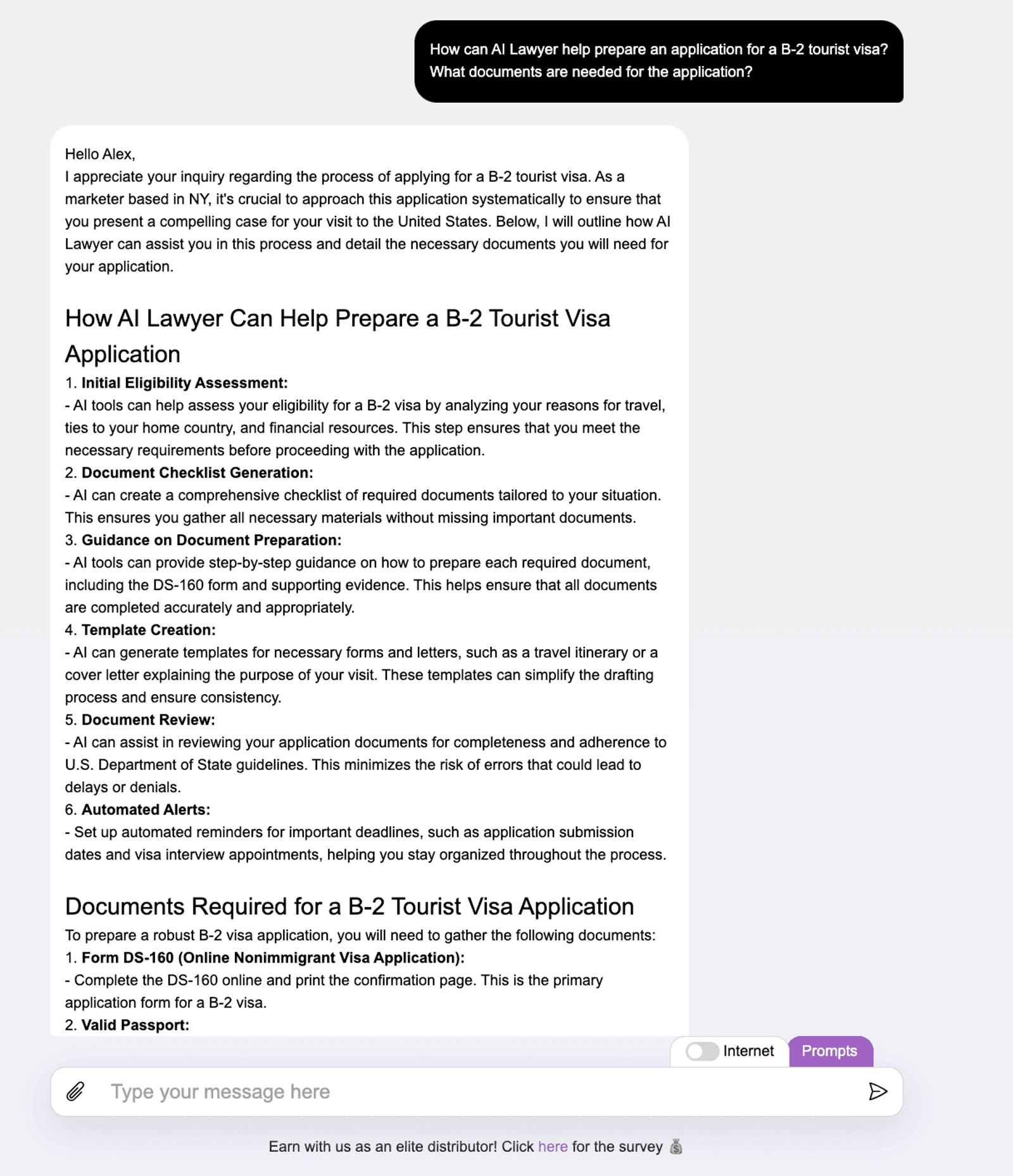 the story about how to use AI Lawyer and get results