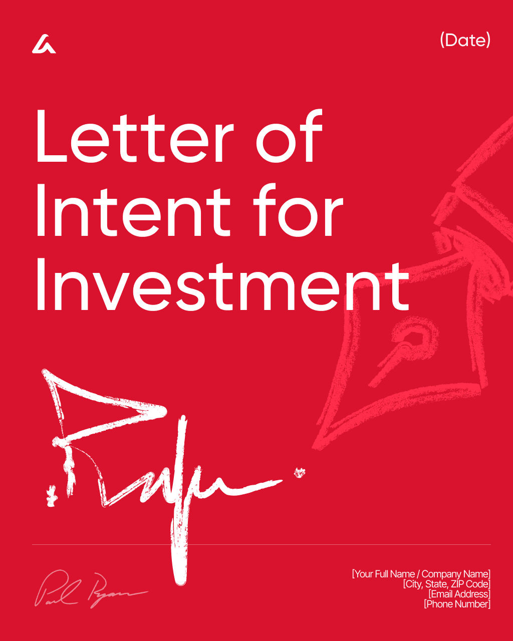 Letter of Intent for Investment