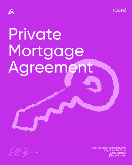 Private Mortgage Agreement
