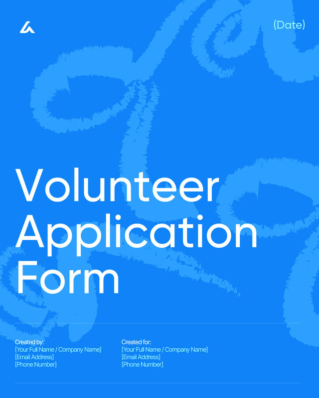 Volunteer Application Form Template: Skills and Consent