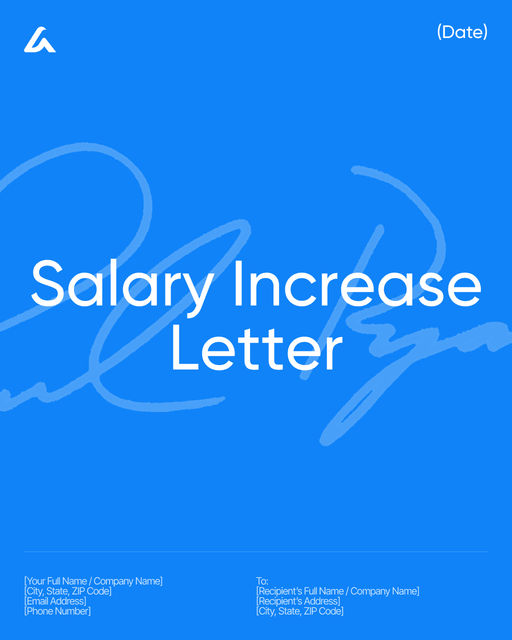 Salary Increase Letter