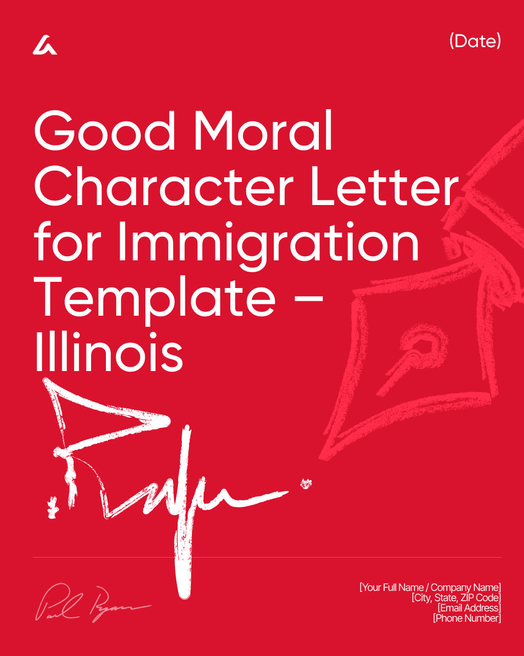 Good Moral Character Letter for Immigration Template – Illinois