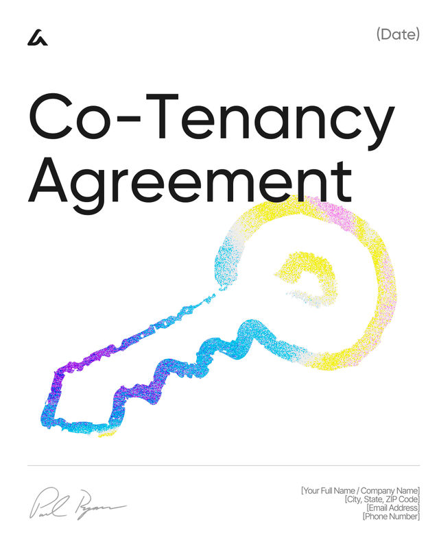 Co-Tenancy Agreement Template: Shared Rent and Occupancy