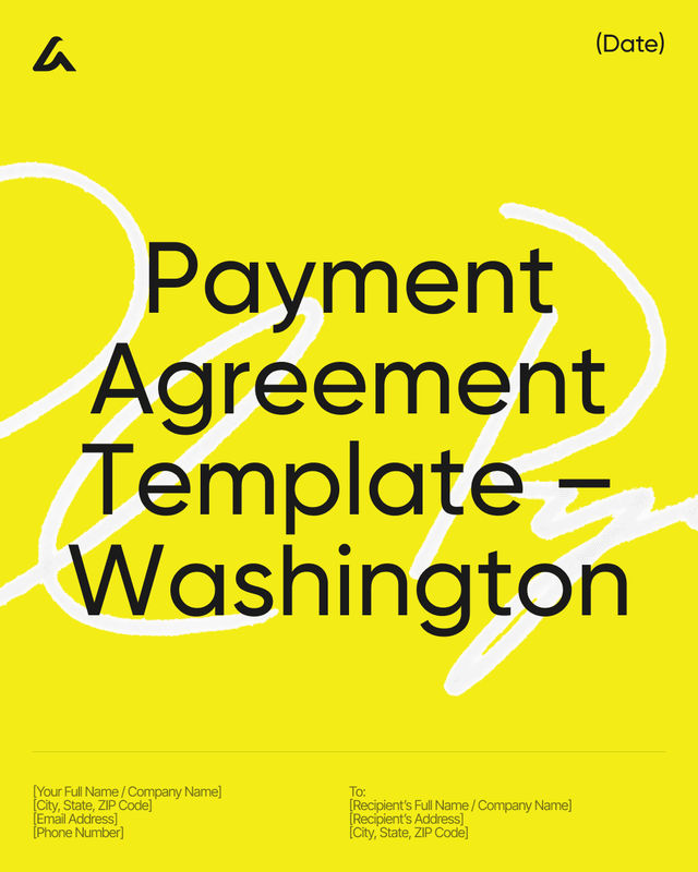 Payment Agreement: Installments, Due Dates – Washington Law