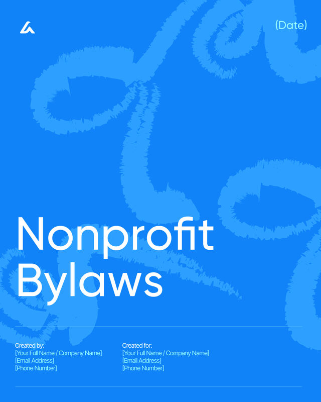 Nonprofit Bylaws Template: Board, Meetings and Voting Rules
