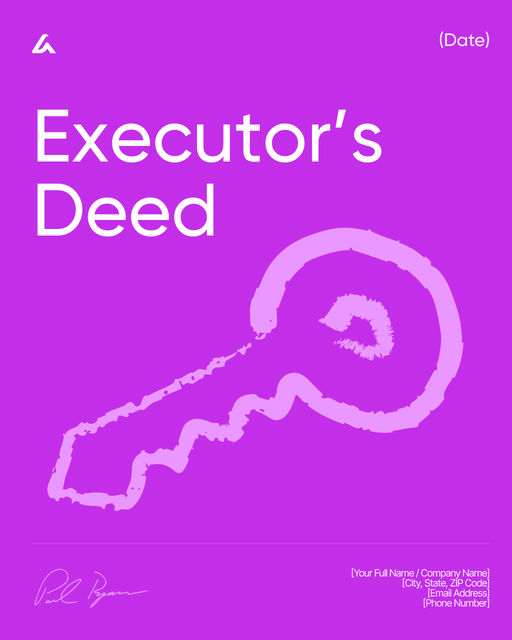 Executor’s Deed