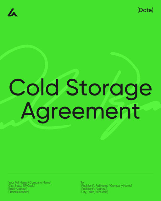 Cold Storage Agreement