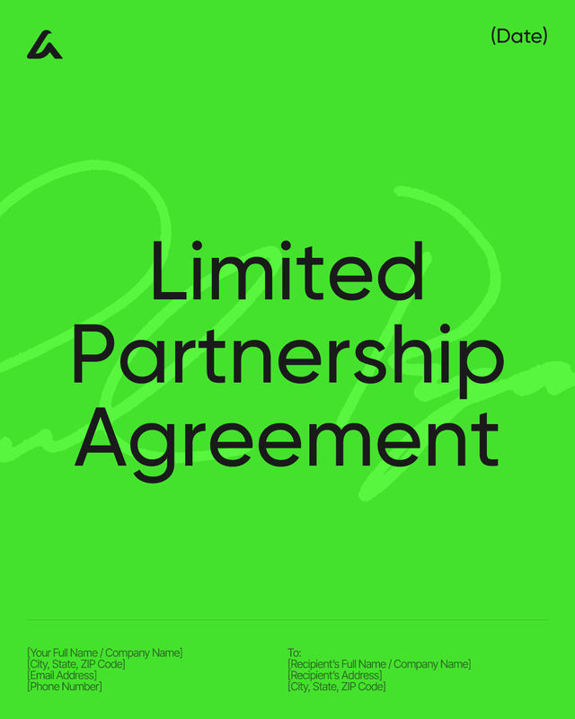 Limited Partnership Agreement Template: LP Business Terms