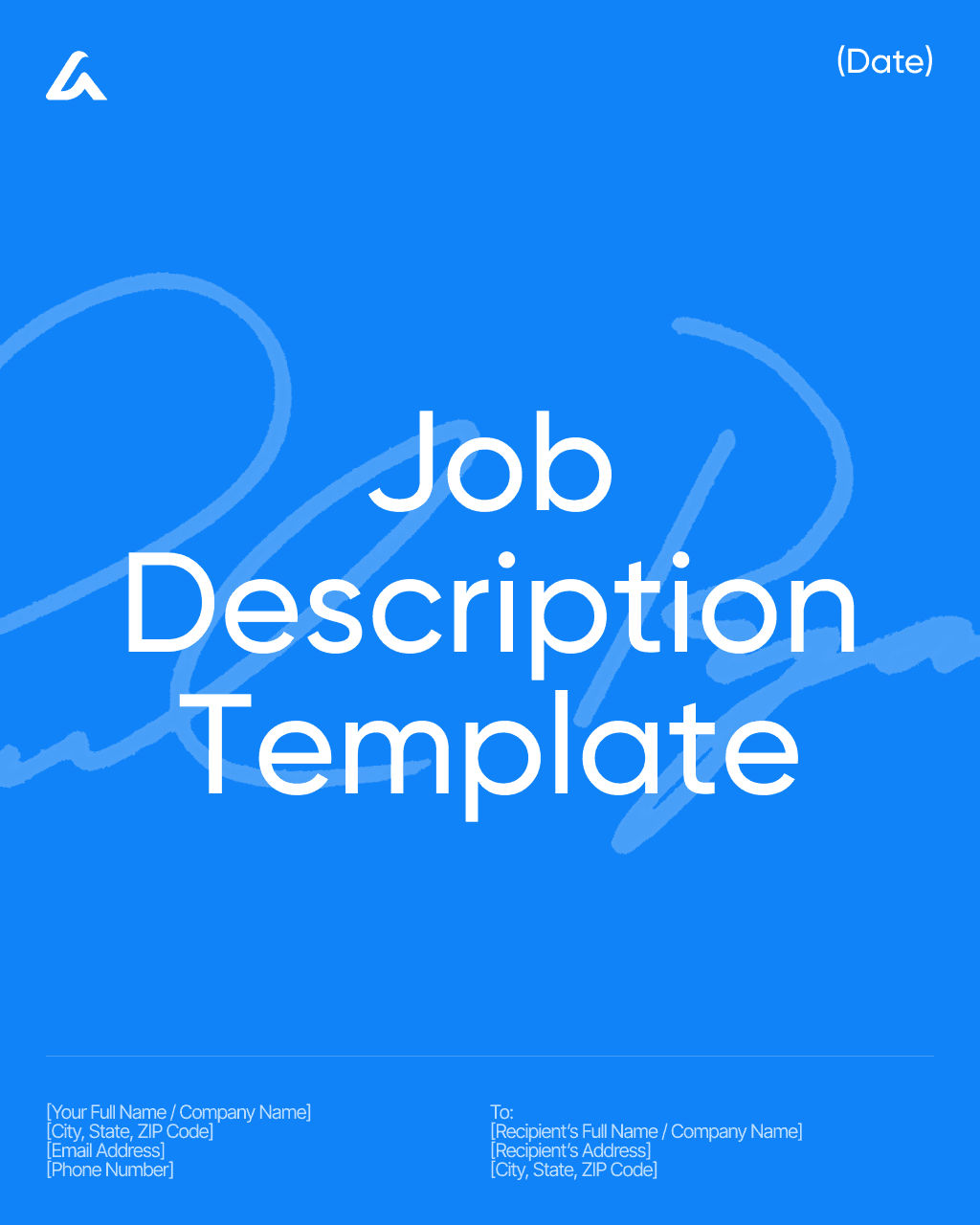 Job Description Template