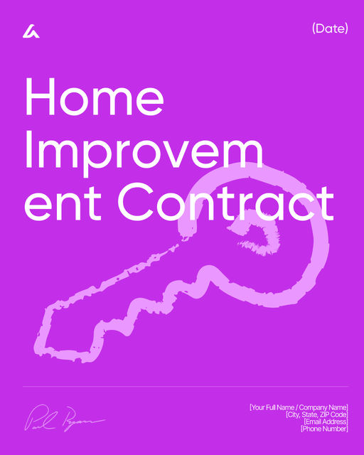 Home Improvement Contract