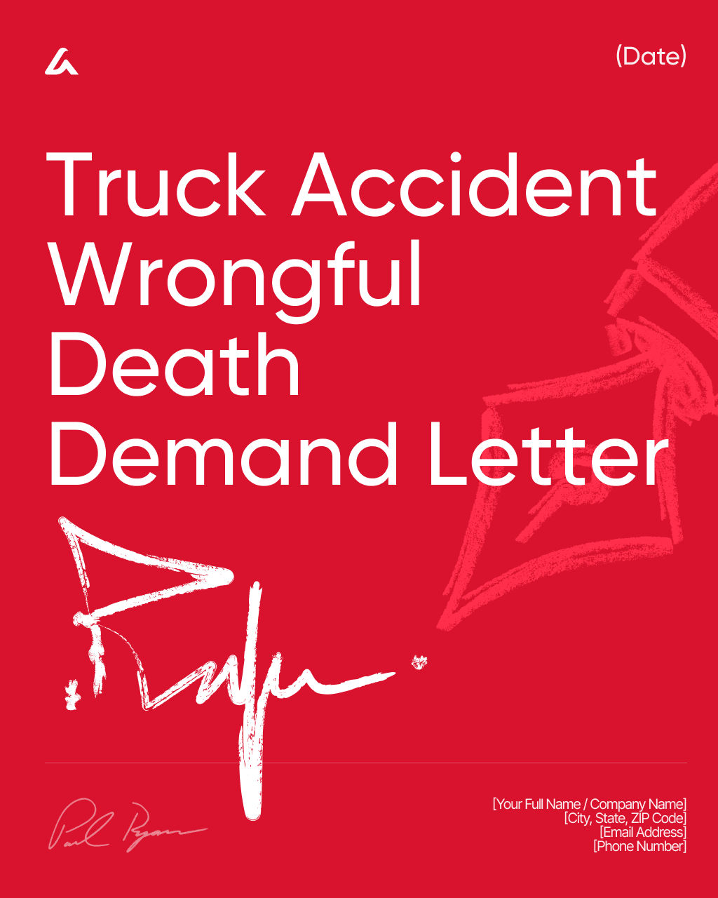 Truck Accident Wrongful Death Demand Letter