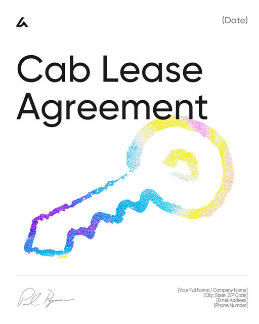 Cab Lease Agreement
