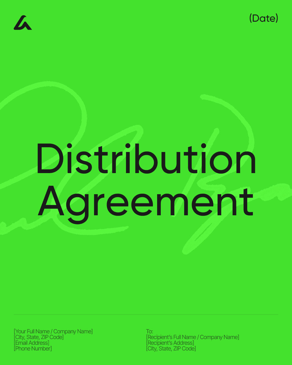 Distribution Agreement