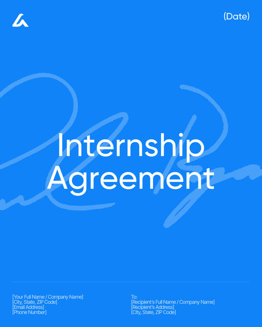 Internship Agreement