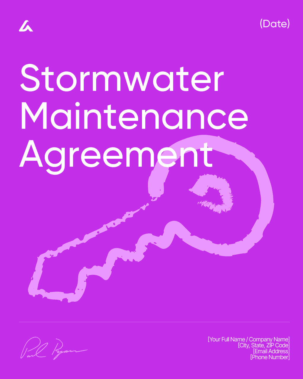 Stormwater Maintenance Agreement