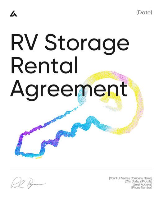 RV Storage Rental Agreement