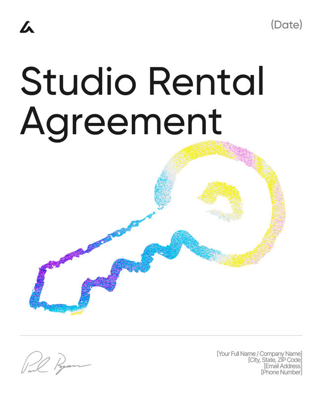 Studio Rental Agreement Template: Commercial Use & Terms Guide