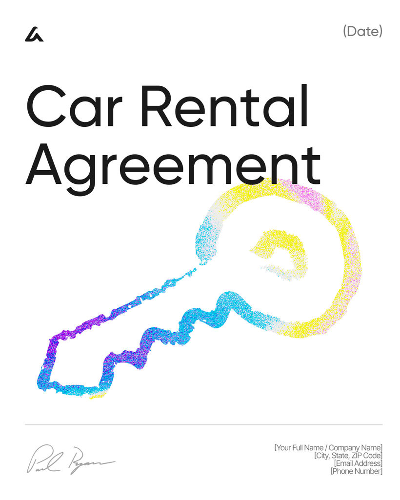 Car Rental Agreement Template: Rental Rules, Fees & Damage