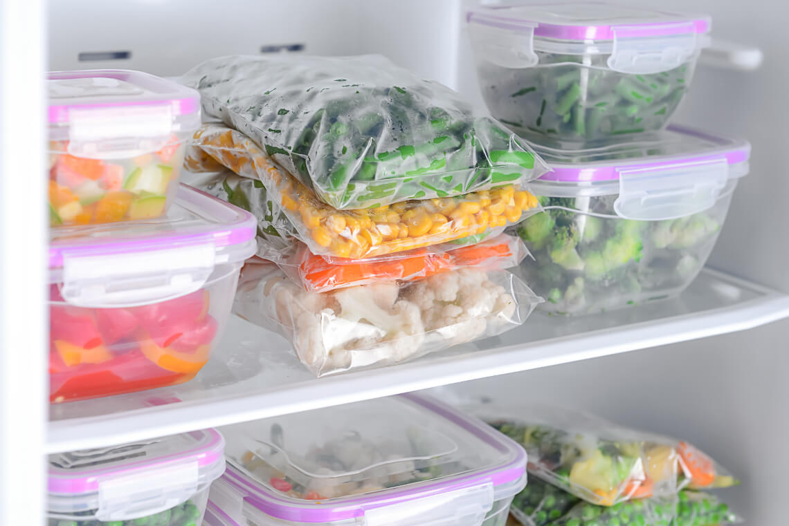Storing fresh greens