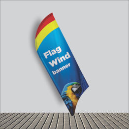 Wind Banner Tecido