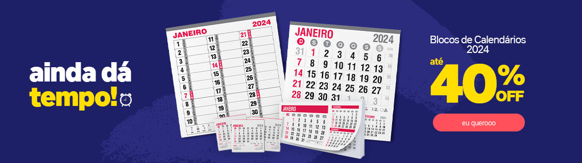 Blocos de Calendário 2024 - Ainda da tempo!