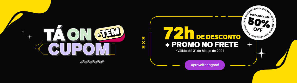 72h de Descontos + Promo No Frete